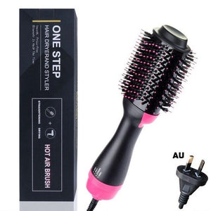 One-Step Hair Blow Tangle Comb & Volumizer Electric Hot Air Curling - KASORP SHOP
