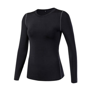 BOBORA Women Breathable Long Sleeve Gym T-shirt - KASORP SHOP