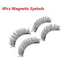Hot Magnetic Liquid Eyeliner & Magnetic False Eyelashes & Tweezer Set Waterproof Reusable kit - KASORP SHOP