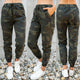 Women Camouflage Cargo Pants Loose Military Combat - KASORP SHOP
