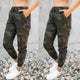 Women Camouflage Cargo Pants Loose Military Combat - KASORP SHOP