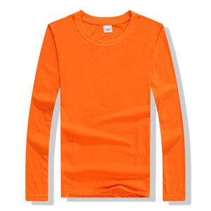 Male Long Sleeve Cotton T-shirt - KASORP SHOP