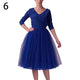 SANWOOD Women Skirt A Line Knee Length Elastic Waist 26 Colors - KASORP SHOP
