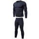 Men's Ultra-Soft Fleece Set Long Sleeve Thermal Top Bottom Underwear Set - KASORP SHOP