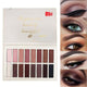 16 Colors Eyeshadow Palette Matte Glitter  Makeup beauty Makeup Cosmetics Set - KASORP SHOP