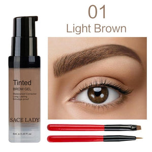 SACE LADY 6 Colors Henna Eyebrow Gel Waterproof Tint - KASORP SHOP