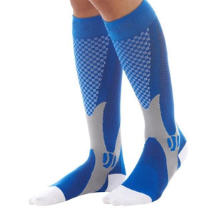 EFINNY Men Women Support Stretch Compression Knee Socks - KASORP SHOP
