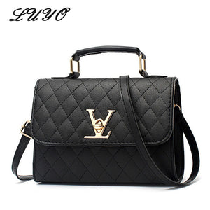 Fashion Leather Small V Style Luxury Handbags - KASORP SHOP
