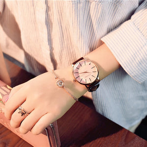 Polygonal dial design luxury fashion quartz wristwatch - KASORP SHOP
