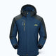 Men's Mountain Hooded Waterproof Ski Jacket Solid Windproof Rain lightweight - KASORP SHOP