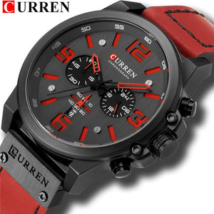 CURREN Mens Watches Top Luxury Brand Waterproof Sport Wrist Watch - KASORP SHOP