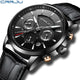 Fashion Men Watches Analog Quartz Wristwatches 30M Waterproof Chronograph Sport - KASORP SHOP