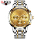 New Watches Men Luxury Brand LIGE Full Steel Quartz Men's Watch - KASORP SHOP