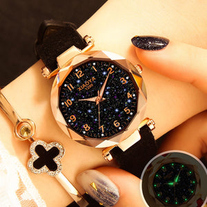 Luxury Starry Sky Women Quartz Wristwatch - KASORP SHOP