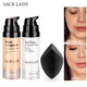 SACE LADY Professional Makeup Set Matte Foundation - KASORP SHOP