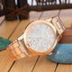 New Brand 3 Eyes Gold Geneva Casual Quartz Watch Women - KASORP SHOP