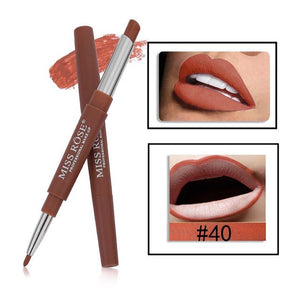 14 Color Double-end Lipstick Pencil Waterproof - KASORP SHOP