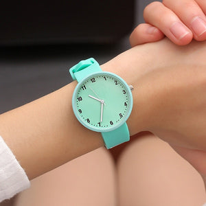 Silicone Wrist Watch Women Watches Quartz - KASORP SHOP