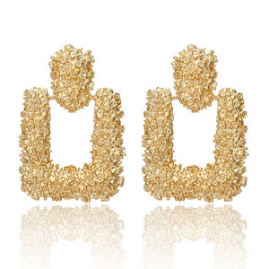 Fashion Statement Big Geometric earrings For Women - KASORP SHOP