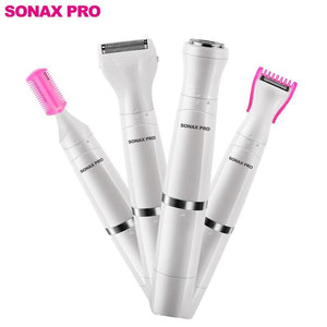 SONAX PRO 4 In 1 Lady Shaver for Women Rechargeable - KASORP SHOP