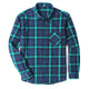 100% Cotton Flannel Men's Plaid Shirt Slim Fit 4XL - KASORP SHOP