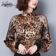 lace off shoulder top Leopard print blouse women 2656 50 - KASORP SHOP